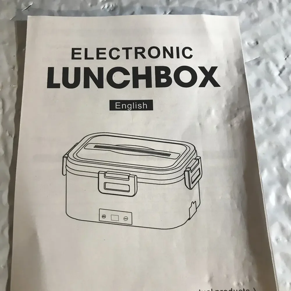 Electric lunch box 80W AC 115VAC or DC 12V